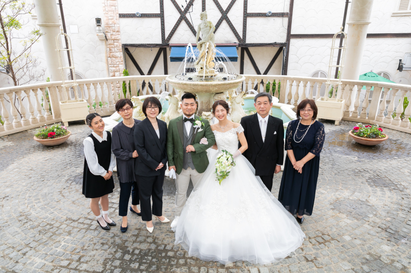 大切なご家族様と記念のお写真を