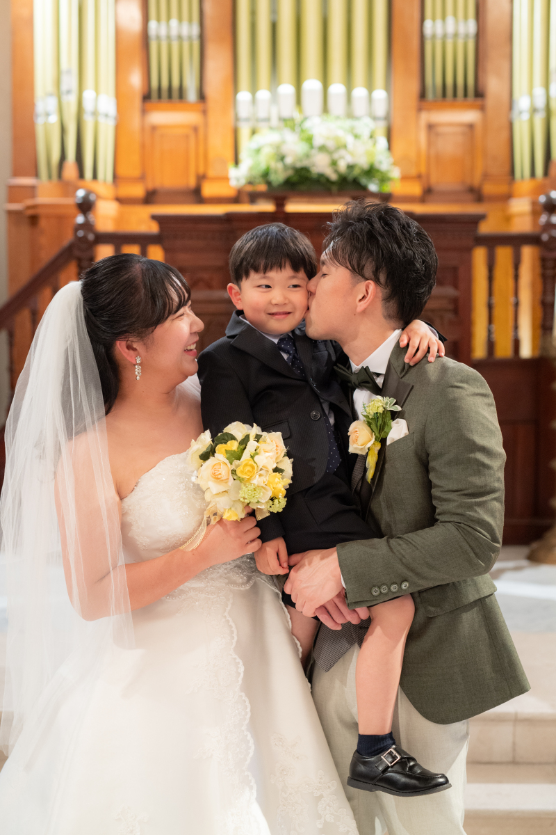 ファミリーフォトウェディングも承っております♪♡