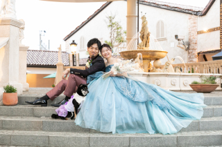 サムシングブルー&times;ドレス✵