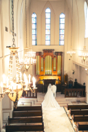 チャペルでの撮影・・・♡