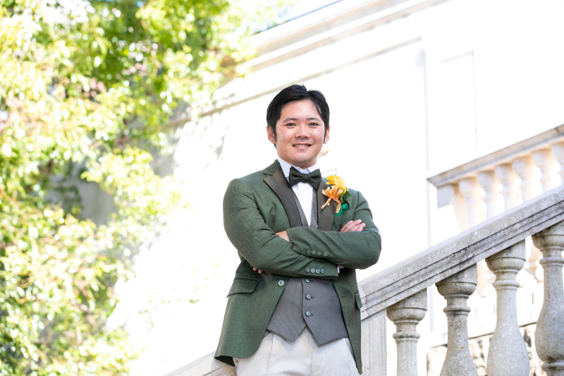 ご新郎様も主役です！☆