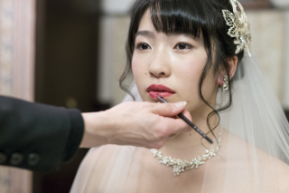 お支度中の姿もお写真に残せます…♡