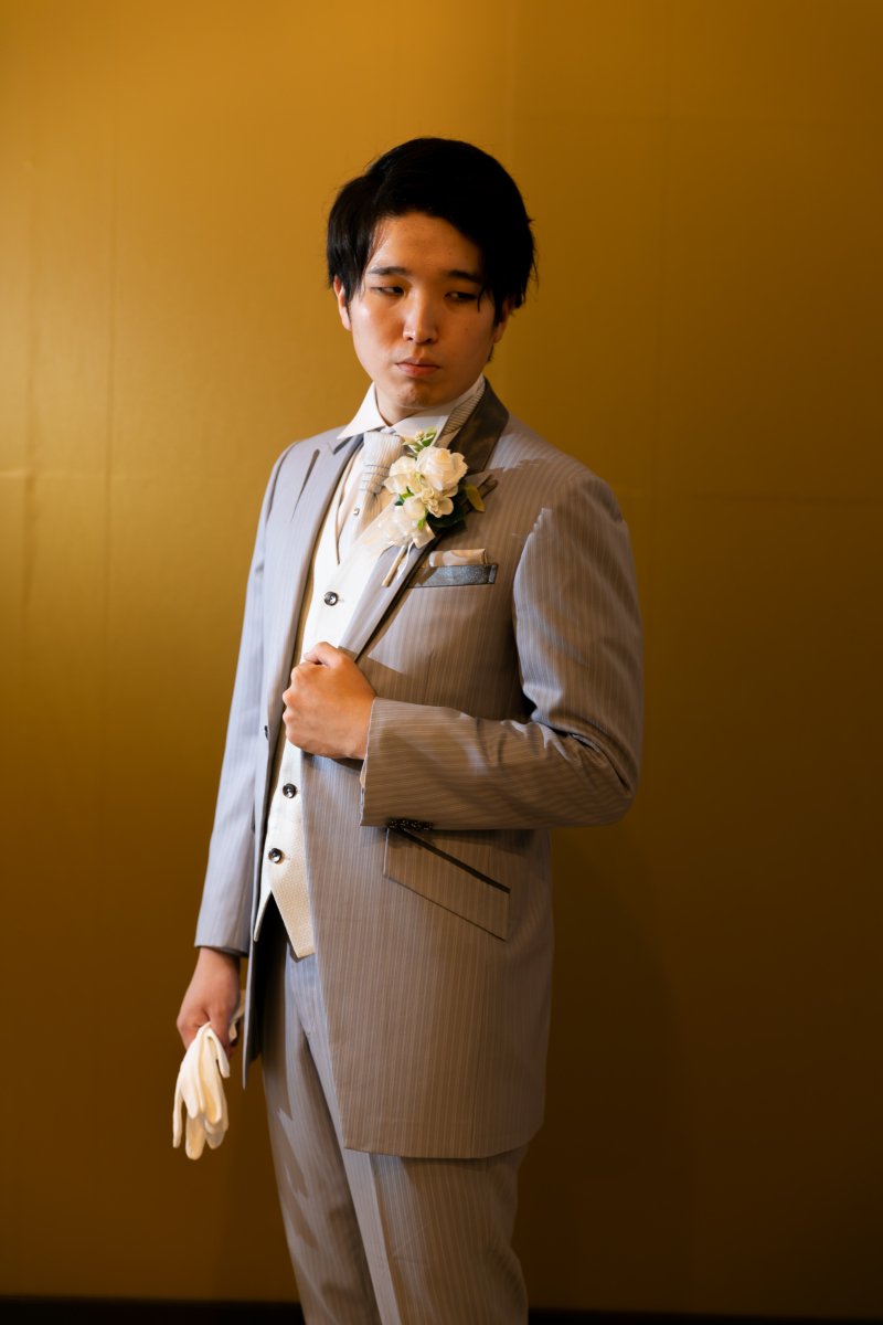 新郎様も主役です✿