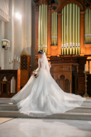 ウェディングドレスにも様々な色の種類があります！☆