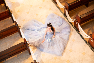 ドレスのご試着も可能です✧