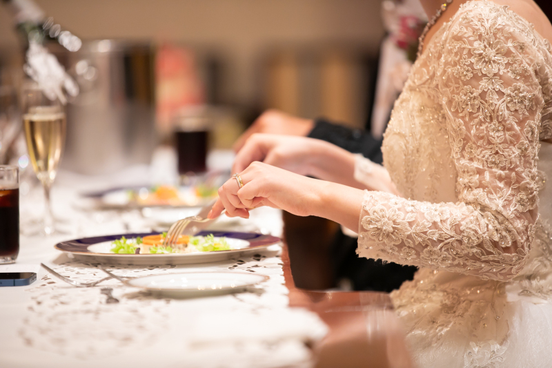 フォトウエディングのあとにご会食✧*.