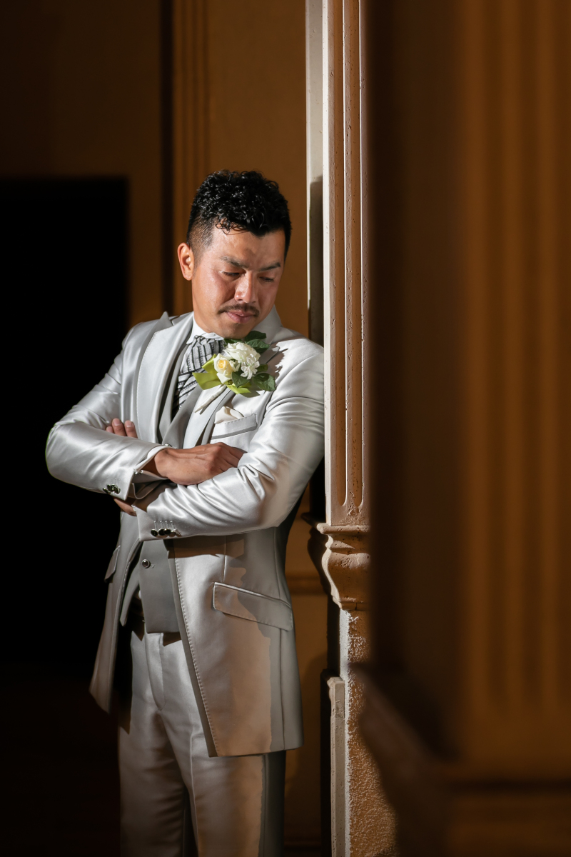 ご新郎様も主役です✵