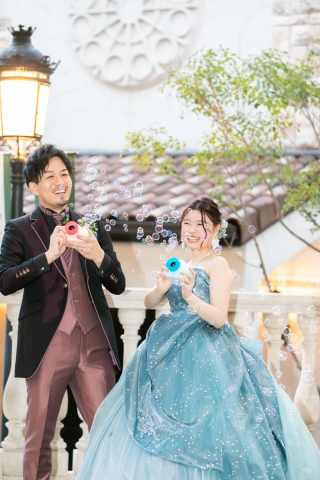 サムシングブルー×ドレス