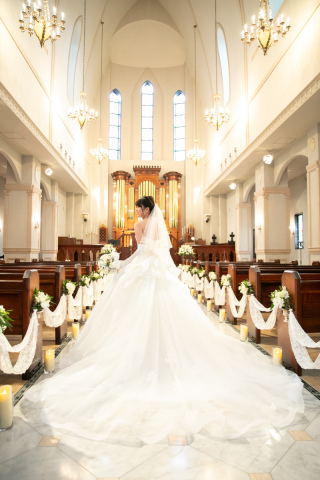 チャペルでのフォトウェディング☆彡