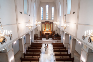 チャペルでのフォトウェディング♪