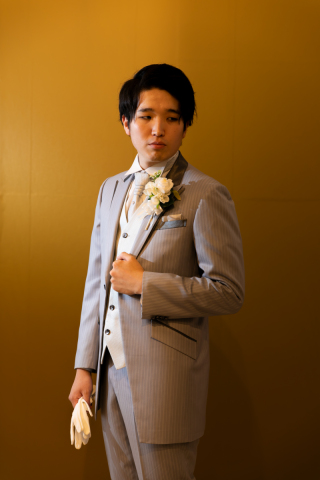 新郎様も主役です✧