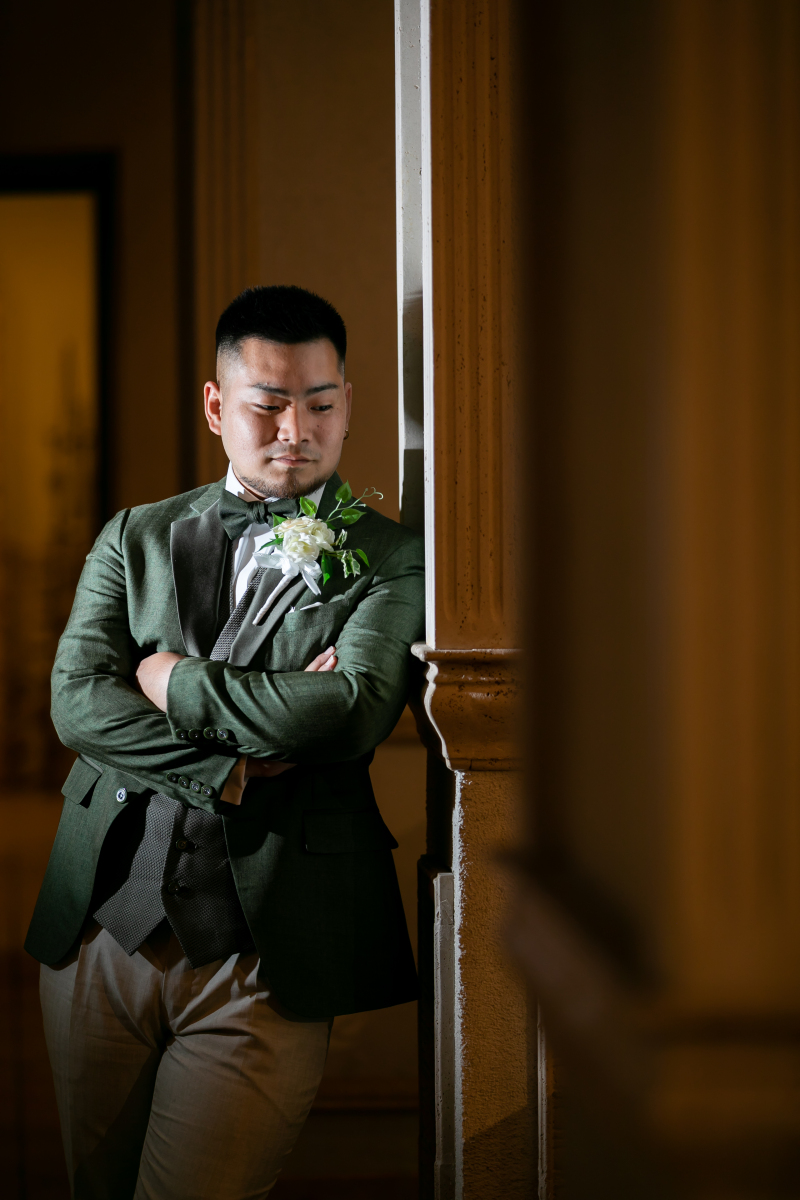 新郎様も主役です✧