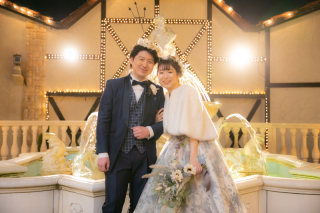 ナイトウェディングの1枚☆