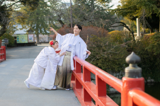  おふたりらしい一枚♡