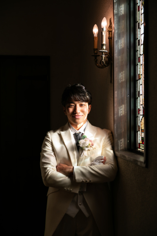 ご新郎さまも主役です!