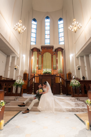 チャペルでの挙式も承ります！