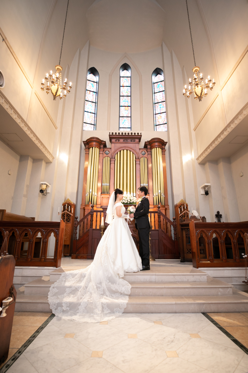 チャペルでのフォトウェディング✧