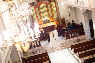 県内有数の大きさを誇るチャペルで✧