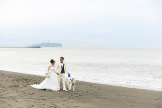愛犬とロケーション撮影☆