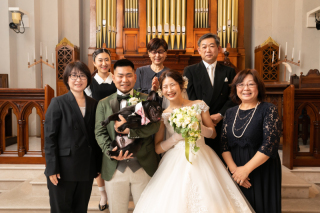  大切なご家族様と記念のお写真を