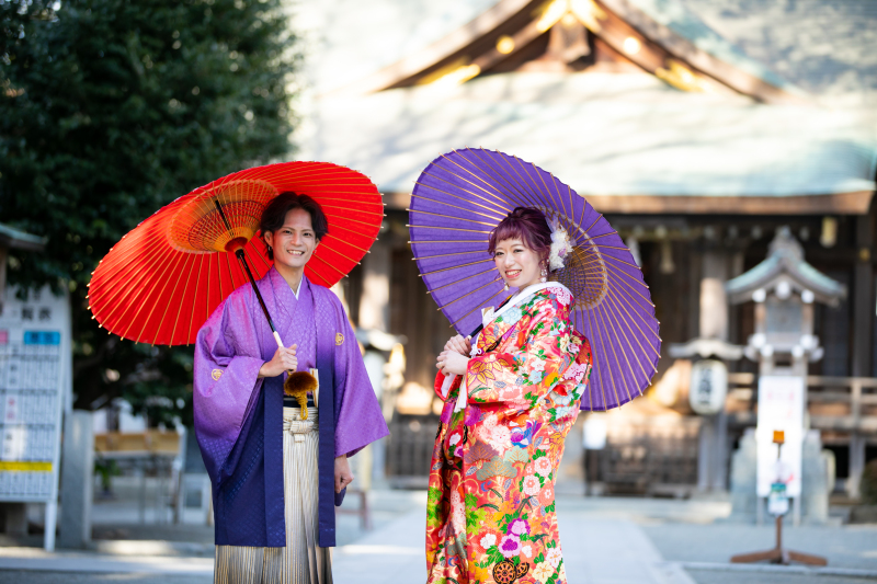 神社での1枚✵