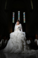 ウェディングドレスにも様々な色の種類があります!☆