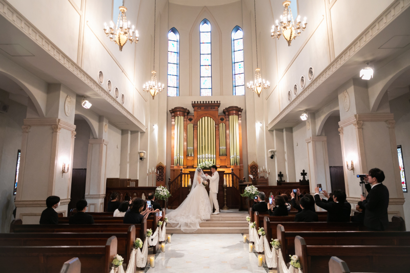 チャペルでの結婚式について♪
