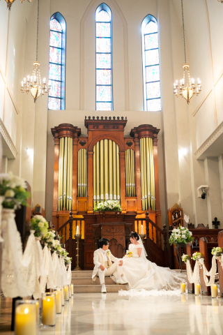 チャペルでのウェディングについて！