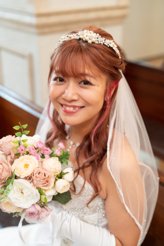 ドレスのご試着も可能です♡