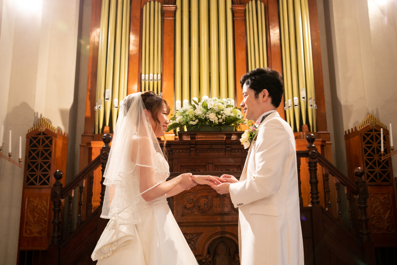 チャペルでの挙式も承っております♪