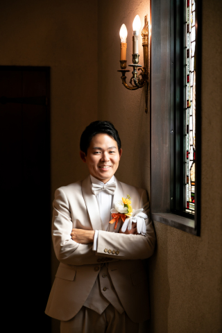 ご新郎様も主役です✵