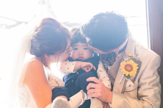 ファミリーフォトウェディングも承っております!!