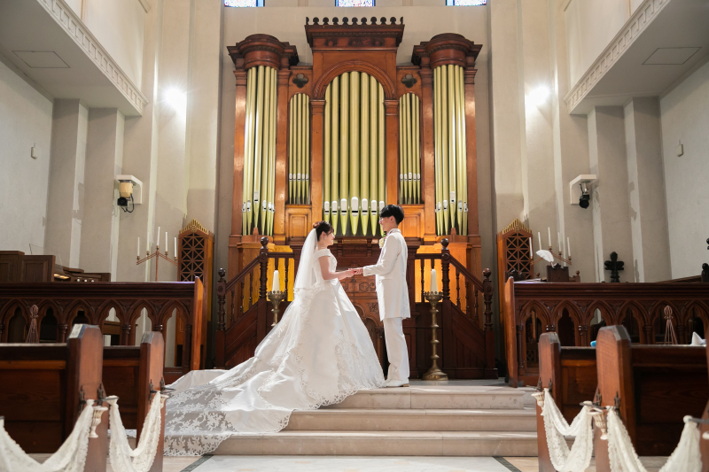 チャペルでの結婚式について♪