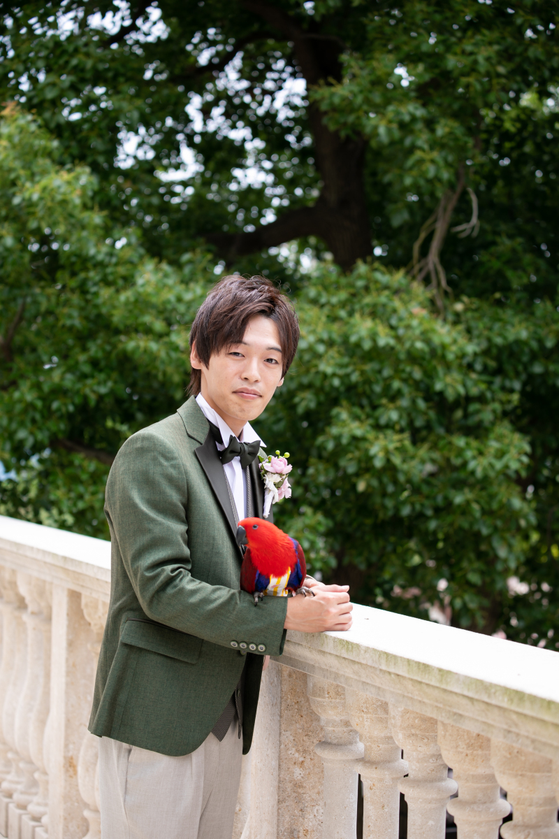 新郎様も主役です!