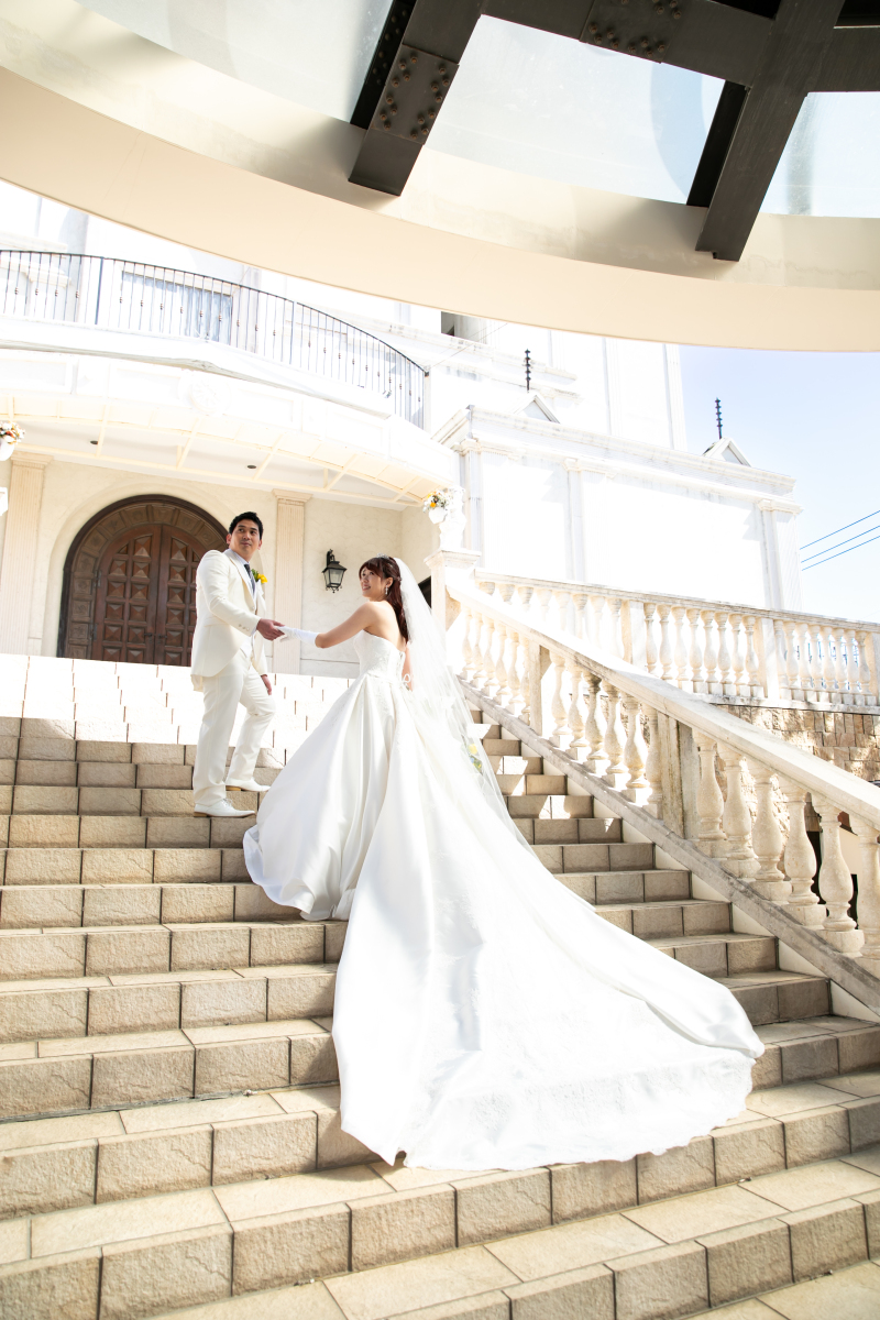 大階段で印象的な一枚を…☆彡