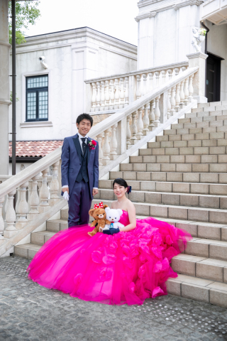 数多くのドレスをご用意しております♪