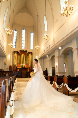 県内有数の大きさを誇るチャペル✧