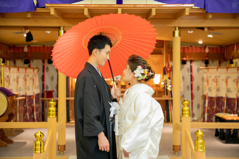 和装の撮影