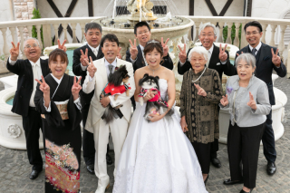 大切な家族に囲まれて…♡