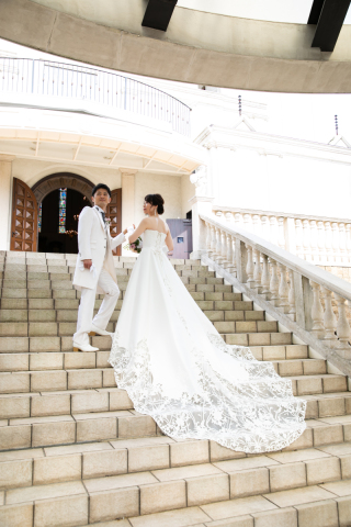 大階段での1枚✵