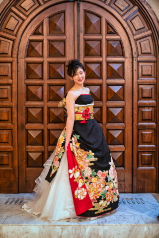 思い出の振袖をウェディングにも♡