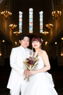 ステンドグラスが光り輝くチャペル☆彡