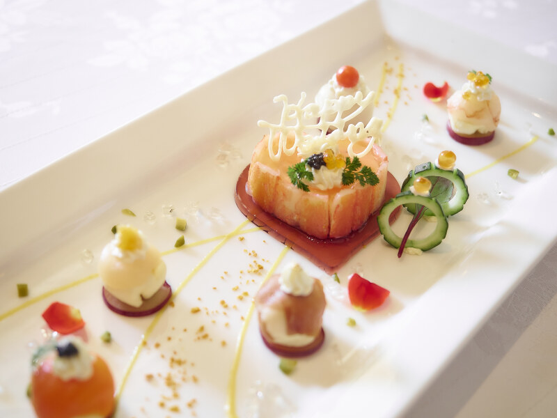 記念のお食事も承ります!
