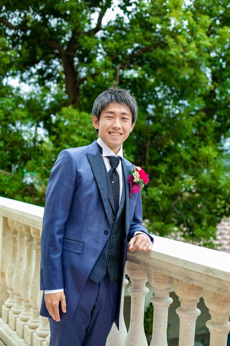 新郎さまも主役です!!