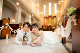 夏には涼しいチャペル撮影がおすすめ！