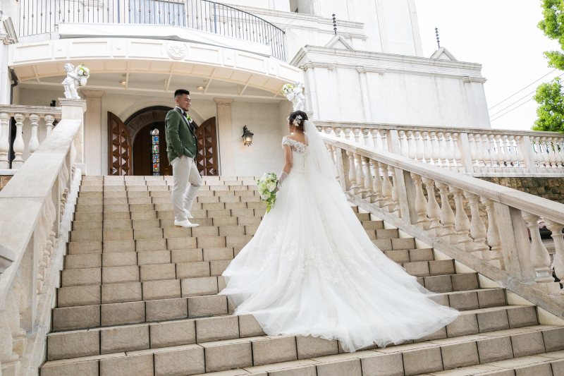 大階段でのいちまい♡