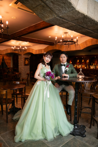 結婚式場ならではの撮影・・♡