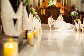 貸切のチャペルで…♡