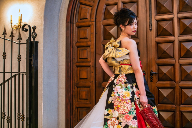 成人式の振袖をもう一度！和ドレスについて♪