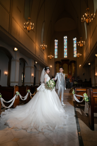 貸切のチャペルで…♡